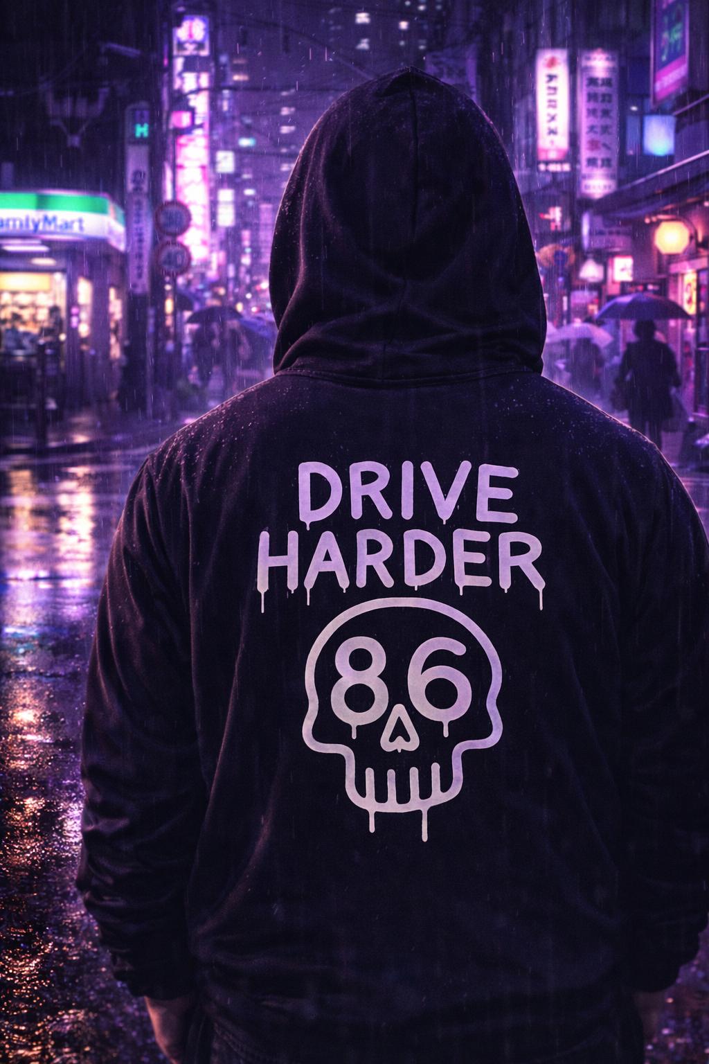 86 Skull Hoodie