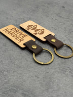 86 of Spades Keyring