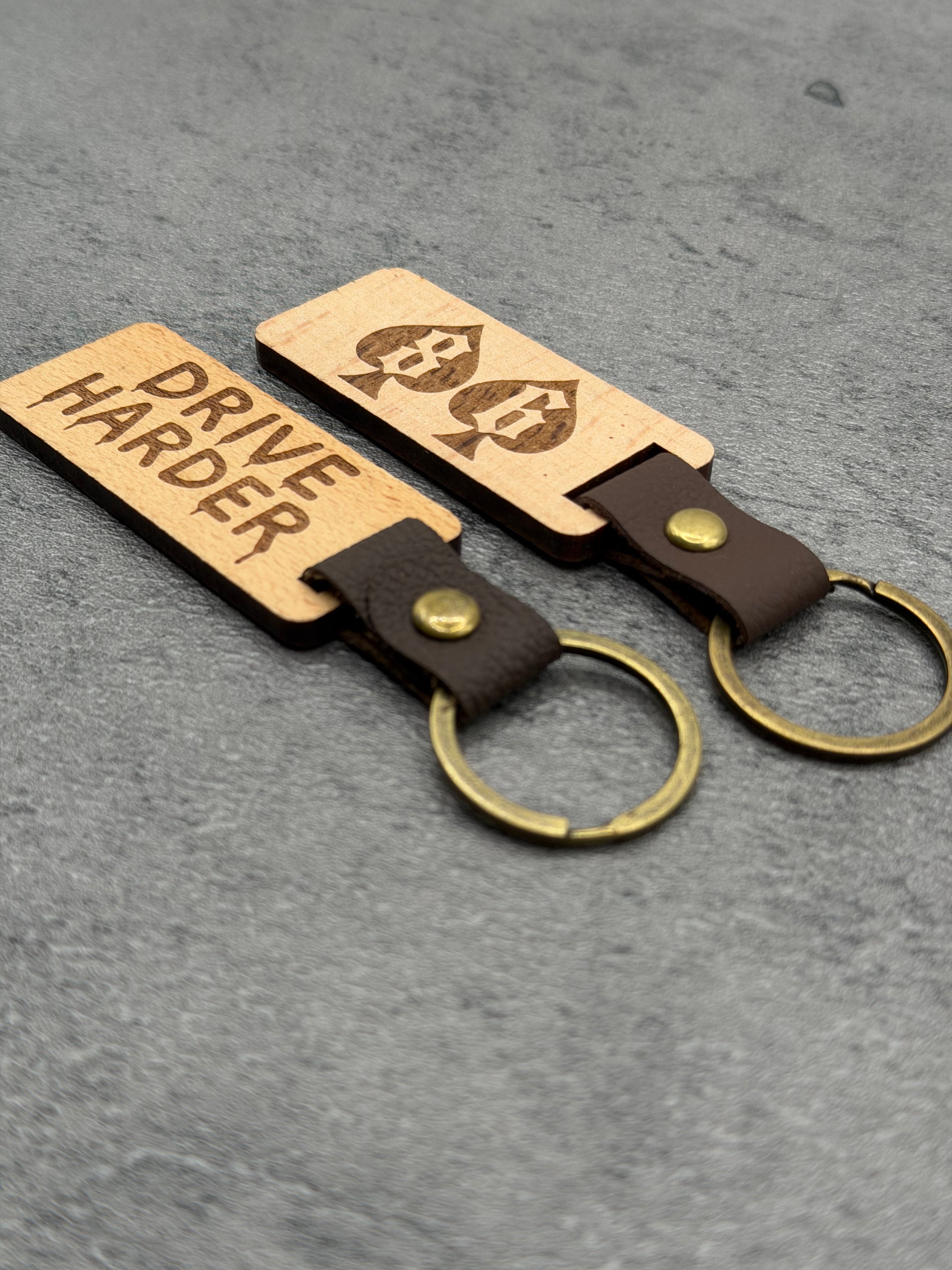 86 of Spades Keyring