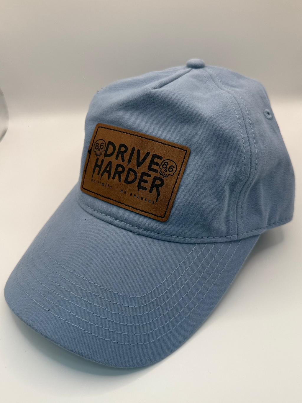 Drive Harder Patch Dad Cap