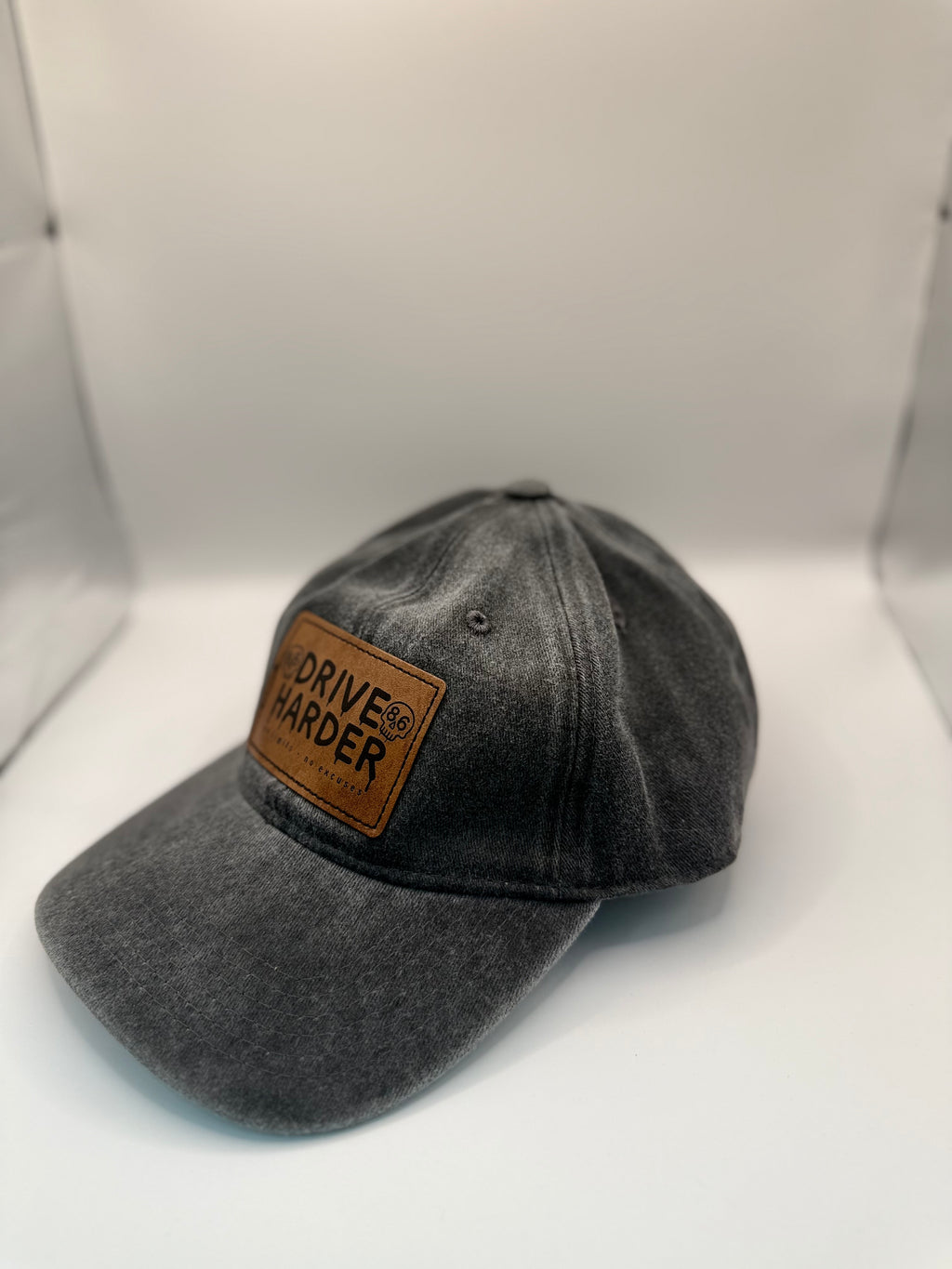 Drive Harder Patch Dad Cap